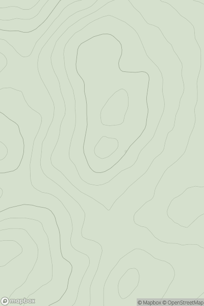 Thumbnail image for Coutlair Knowe showing contour plot for surrounding peak