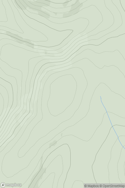 Thumbnail image for Munshiel Hill showing contour plot for surrounding peak