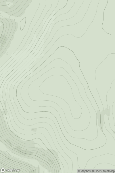 Thumbnail image for Macmaw Hill showing contour plot for surrounding peak