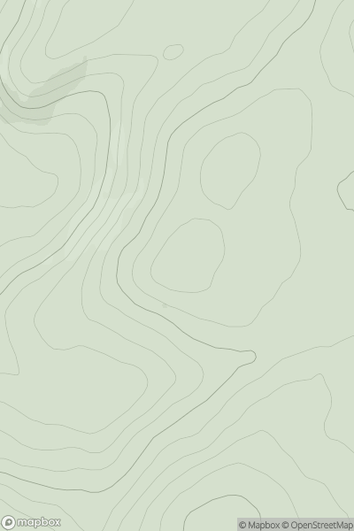 Thumbnail image for Muckle Bleak Law showing contour plot for surrounding peak