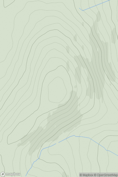 Thumbnail image for Hamilton Hill showing contour plot for surrounding peak