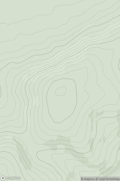 Thumbnail image for Whitslade Hill showing contour plot for surrounding peak