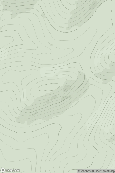 Thumbnail image for Breckonside Hill showing contour plot for surrounding peak
