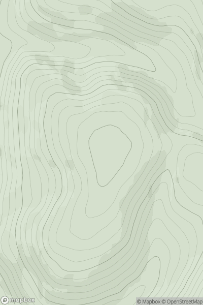Thumbnail image for Alkin Hill showing contour plot for surrounding peak