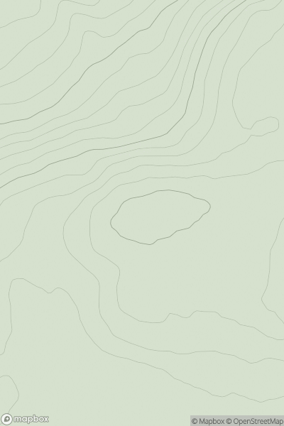 Thumbnail image for Hutlerburn Hill showing contour plot for surrounding peak