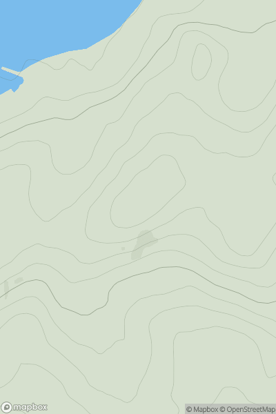 Thumbnail image for Firestane Edge showing contour plot for surrounding peak