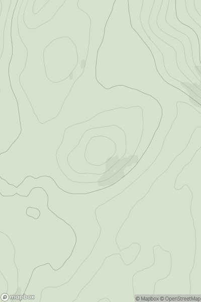 Thumbnail image for Muirburn Fort showing contour plot for surrounding peak