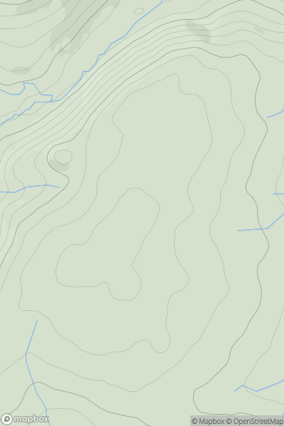 Thumbnail image for Airhouse Hill showing contour plot for surrounding peak