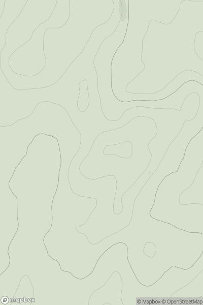 Thumbnail image for Dinnings Hill showing contour plot for surrounding peak