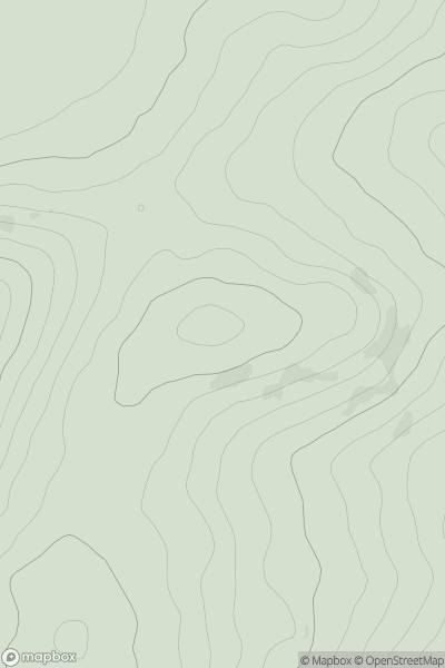 Thumbnail image for Darling's Hill showing contour plot for surrounding peak