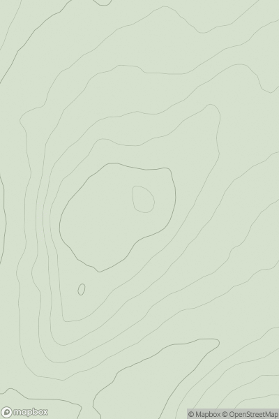Thumbnail image for Blyth Muir showing contour plot for surrounding peak