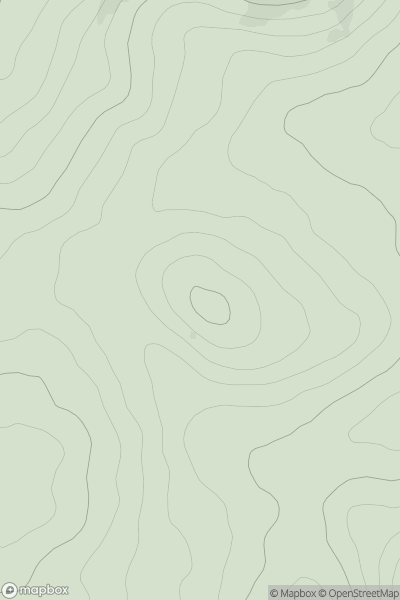 Thumbnail image for Temple Hill SE Top showing contour plot for surrounding peak