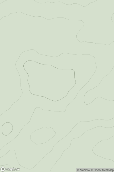 Thumbnail image for Bellscraigs Hill showing contour plot for surrounding peak