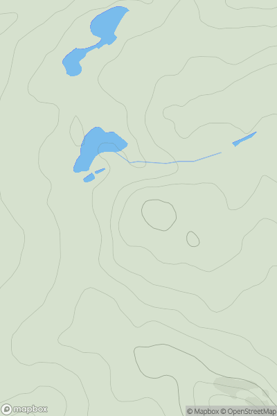 Thumbnail image for Dunhog Moss showing contour plot for surrounding peak