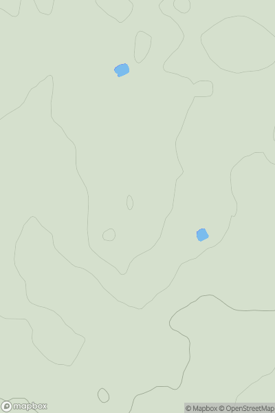 Thumbnail image for Tippet Knowe showing contour plot for surrounding peak
