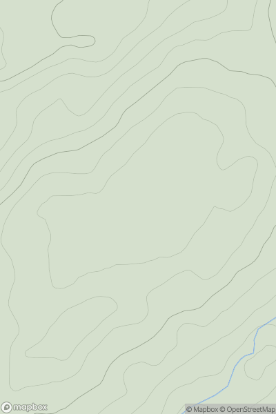 Thumbnail image for Stell Knowe showing contour plot for surrounding peak