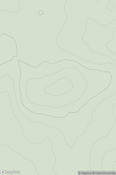 Thumbnail image for Risp Hill showing contour plot for surrounding peak