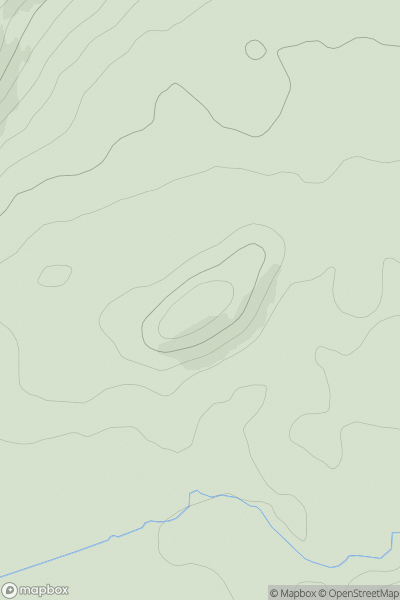 Thumbnail image for Broomie Law showing contour plot for surrounding peak