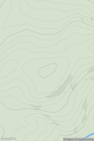 Thumbnail image for Branxholmpark Hill showing contour plot for surrounding peak