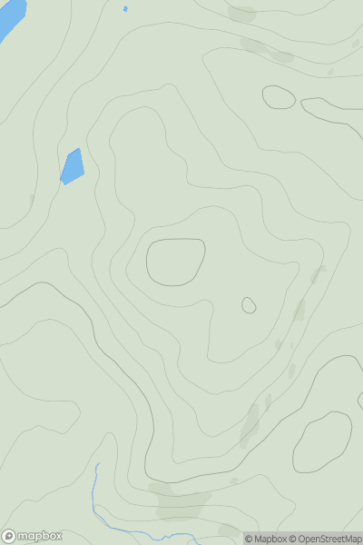 Thumbnail image for Heip Hill showing contour plot for surrounding peak
