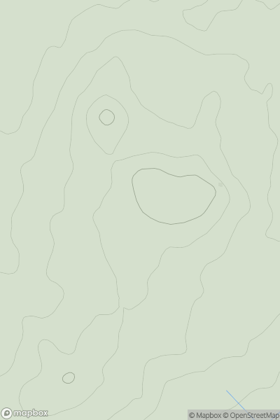 Thumbnail image for Cornhill showing contour plot for surrounding peak