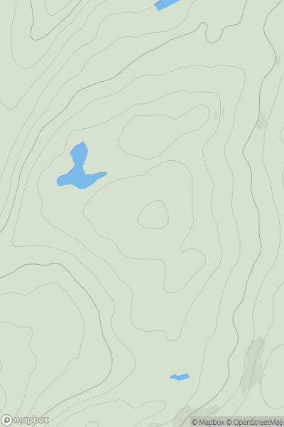 Thumbnail image for Heron Hill showing contour plot for surrounding peak