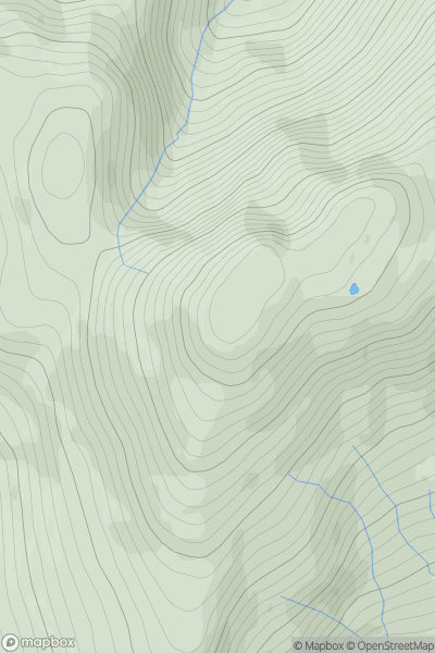 Thumbnail image for Ben Donich showing contour plot for surrounding peak