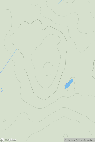 Thumbnail image for The Kip showing contour plot for surrounding peak