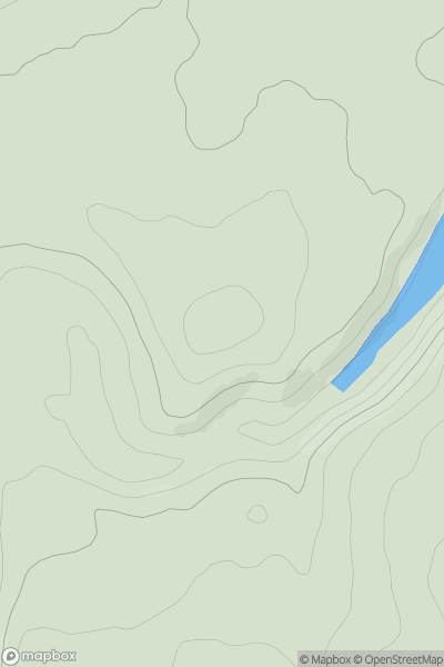 Thumbnail image for Carfrae Hill showing contour plot for surrounding peak
