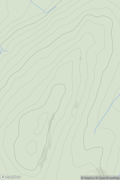 Thumbnail image for Wooden Hill showing contour plot for surrounding peak