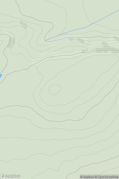 Thumbnail image for Barney Hill showing contour plot for surrounding peak