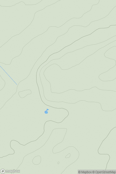 Thumbnail image for Muirhouse Law showing contour plot for surrounding peak