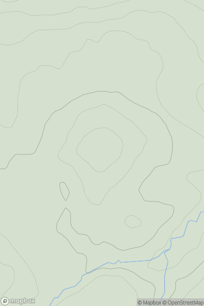 Thumbnail image for Windford Dub Hill showing contour plot for surrounding peak