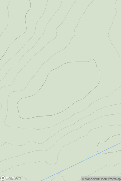 Thumbnail image for Carberry Hill showing contour plot for surrounding peak