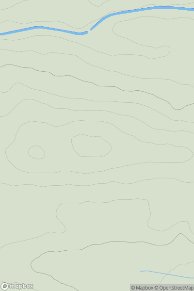 Thumbnail image for Parkley Hill showing contour plot for surrounding peak