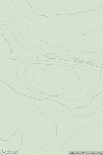 Thumbnail image for Kilduff Hill showing contour plot for surrounding peak