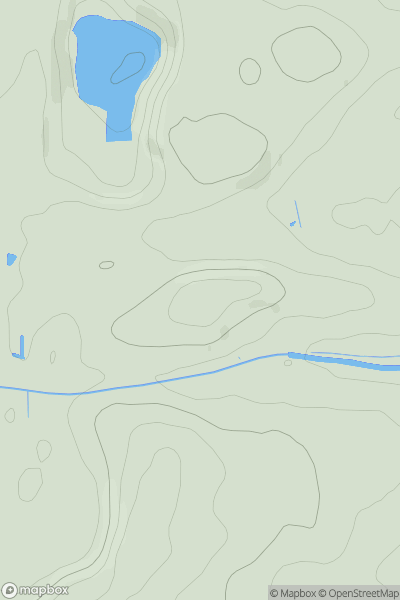Thumbnail image for Ratho Hill showing contour plot for surrounding peak