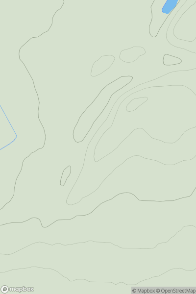 Thumbnail image for Rockville Heughs showing contour plot for surrounding peak