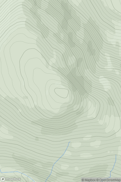 Thumbnail image for Cruach nam Mult showing contour plot for surrounding peak