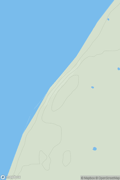 Thumbnail image for Cronk ny Arrey Lhaa showing contour plot for surrounding peak