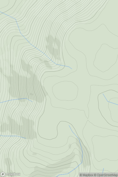 Thumbnail image for Y Gribin (old GR) showing contour plot for surrounding peak