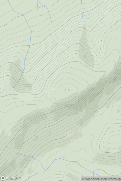 Thumbnail image for Das Eithin showing contour plot for surrounding peak