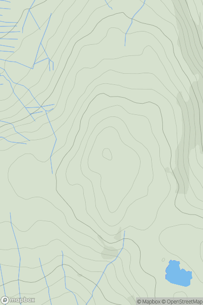 Thumbnail image for Craig Aberserw showing contour plot for surrounding peak