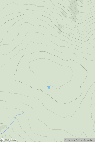 Thumbnail image for Careg y Big showing contour plot for surrounding peak