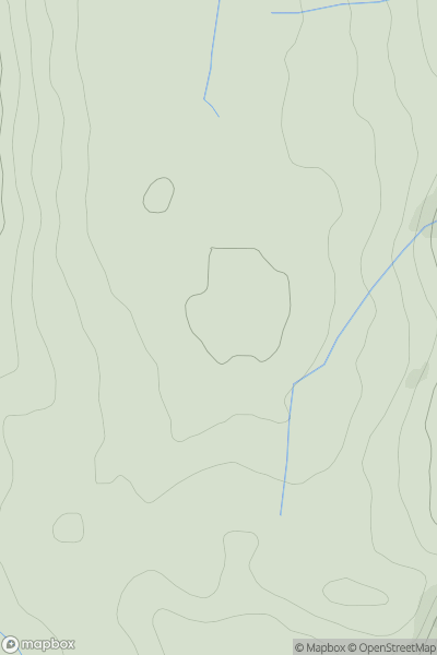 Thumbnail image for Ffrithuchaf showing contour plot for surrounding peak