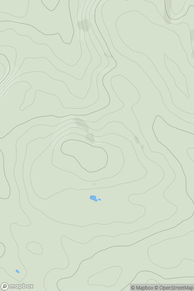 Thumbnail image for Moel Findeg showing contour plot for surrounding peak