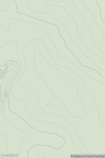 Thumbnail image for Halkyn Mountain showing contour plot for surrounding peak