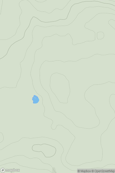 Thumbnail image for Pen Celyn showing contour plot for surrounding peak