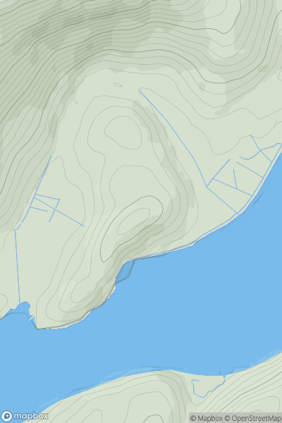 Thumbnail image for Farchynys showing contour plot for surrounding peak