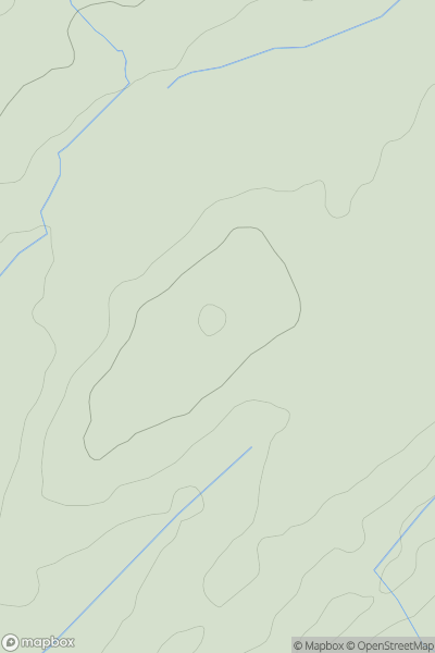Thumbnail image for Bron Alar showing contour plot for surrounding peak
